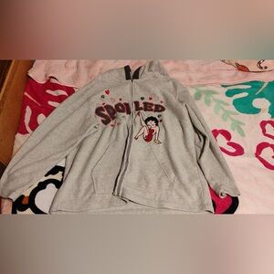 Betty Boop zip up